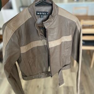 Motel leather jacket